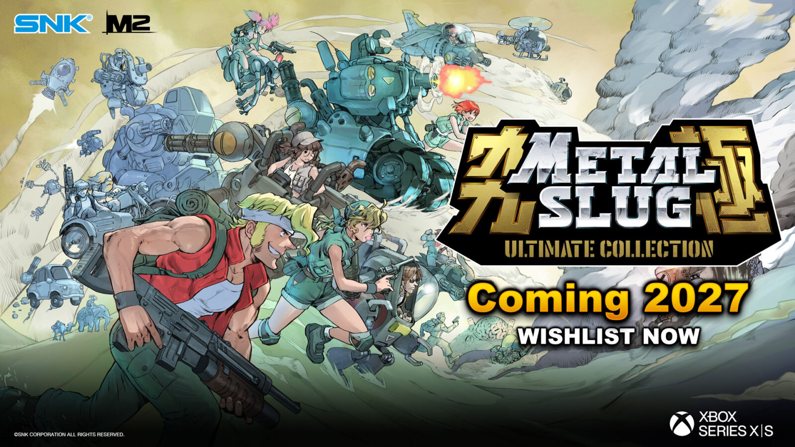 Metal Slug 30. yılında 10 oyunluk bir derlemeyle geri dönüyor
