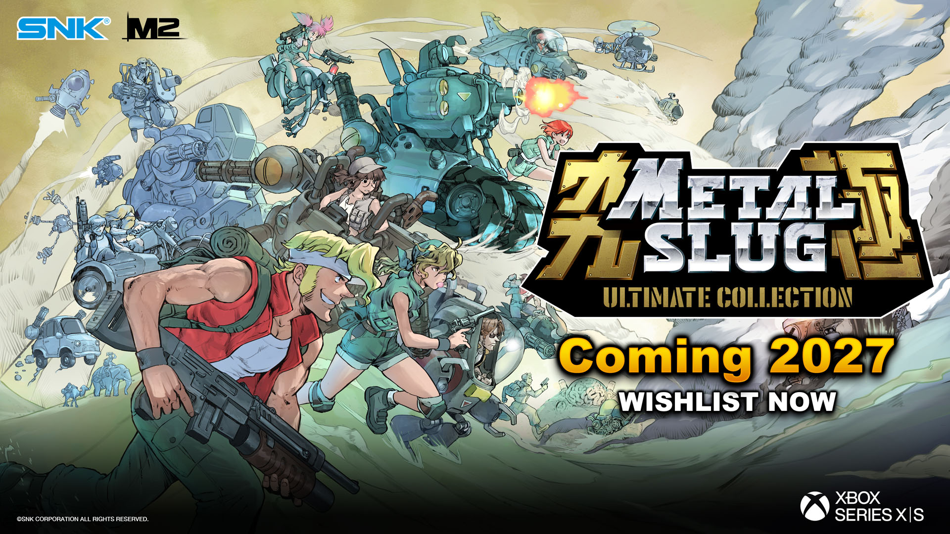 Metal Slug 30. yılında 10 oyunluk bir derlemeyle geri dönüyor