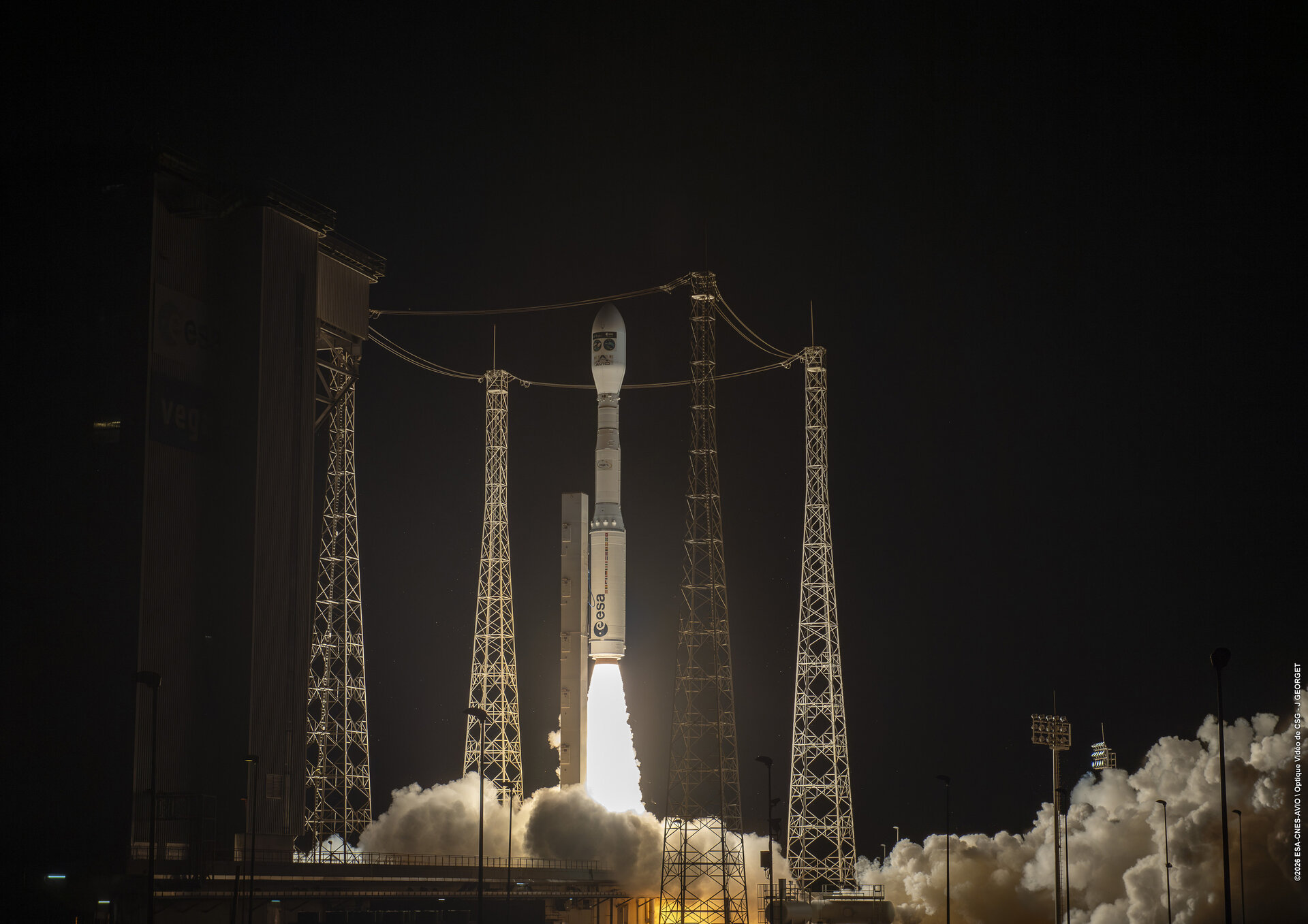 FLEX ve Sentinel-3C uyduları Vega-C ile fırlatıldı