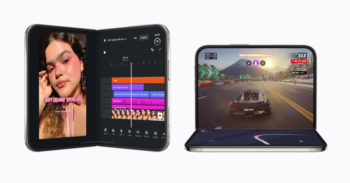 Apple, ilk katlanabilir telefonu iPhone Duo'yu ve uygulama ekosistemini duyurdu