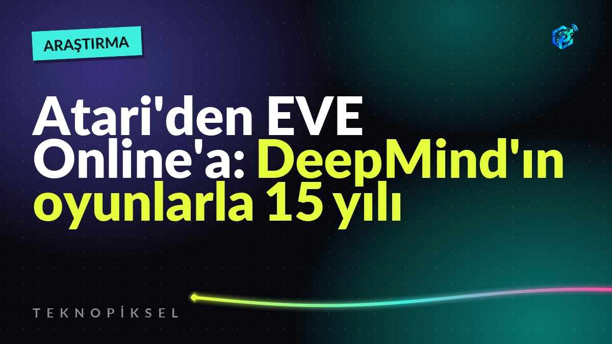 Atari'den EVE Online'a: DeepMind'ın oyunlarla 15 yılı