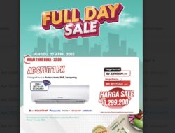 Buruan! AC Split 1 PK Hemat Jutaan, Promo Transmart!
