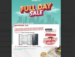 Buruan! Kulkas Side by Side 436L Murah Transmart, Harga Spesial!
