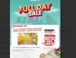 Rebut LED TV 50 UHD Harga Gila di Transmart!