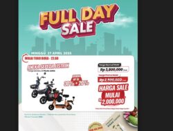 Rekomendasi Sepeda Listrik Murah, Diskon 50% Transmart!