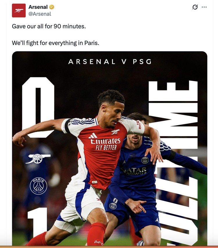 Arsenal Hancur, Koreografi Suporter Dihina PSG: Reaksi Mengejutkan