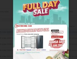 Buruan! Kulkas Side by Side 436L Harga Terjangkau Transmart