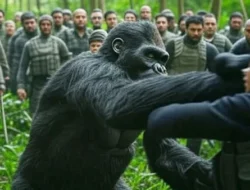 Gorilla vs 100 Manusia: Pertarungan Epik Siapa yang Menang?