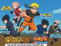 Rasakan Kekuatan Ninja Legendaris di Mobile Legends x Naruto