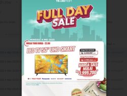 Rebut LED TV 50 UHD Murah, Diskon Rp2 Juta! Transmart
