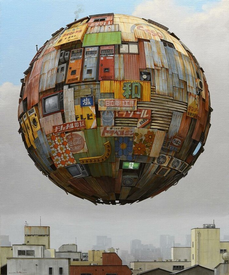 Seni Futuristik Bumi: Gambaran Suram Masa Depan Planet Kita